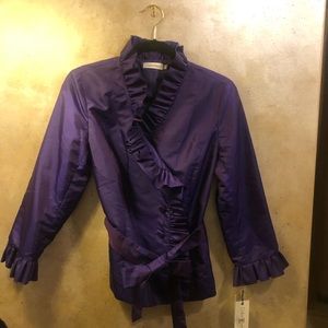 Silky dress jacket